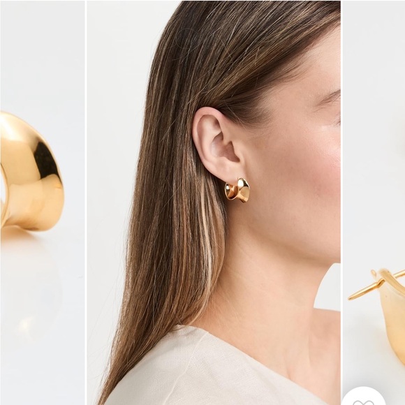 Agmes Mini Laila Hoops. Comes with jewelry bag. - Picture 2 of 2